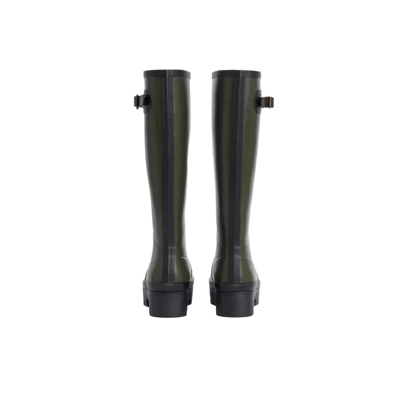 BARBOUR Snowdon Rain Boots 4cm Women's Jasper-4