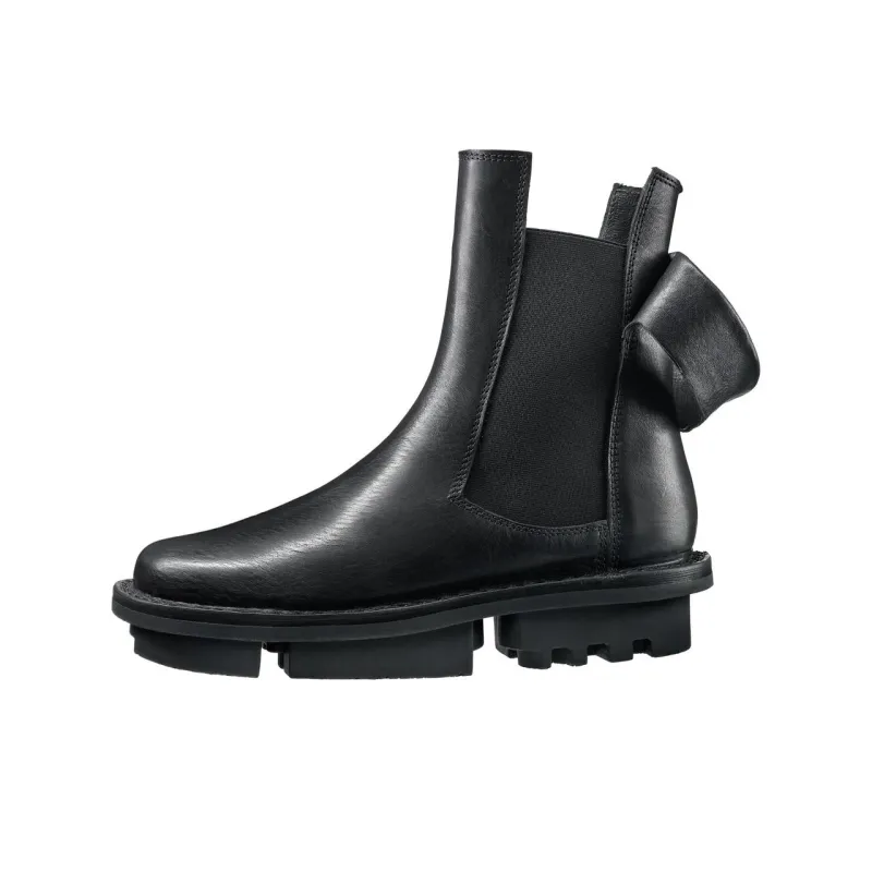 Trippen Collision Short Chelsea Boots Women's Black-0