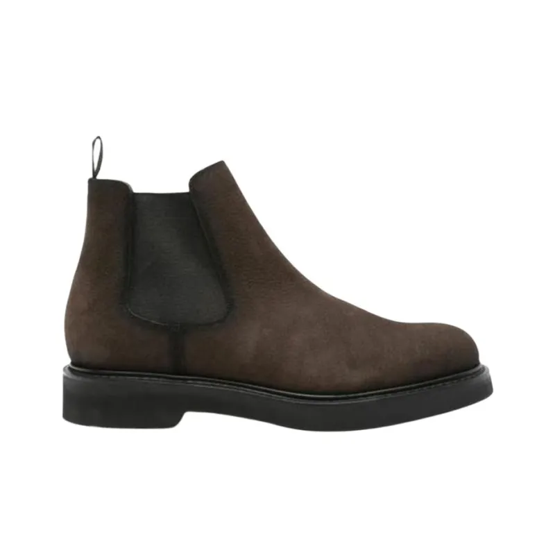 CHURCH'S Ankle Length Chelsea Boots Men's Umber-1