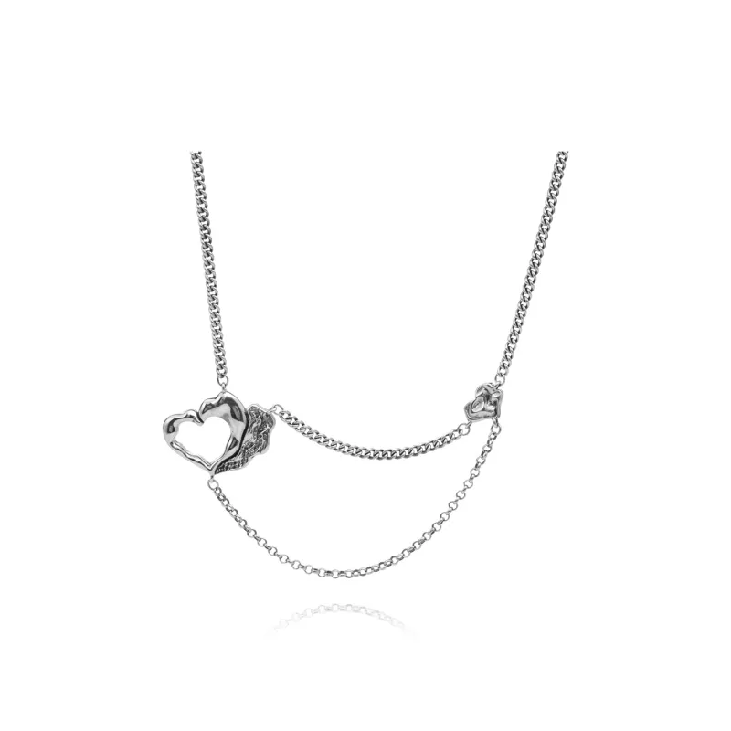 Ah Bo Ci De 925 Sterling Silver Necklaces Unisex-3