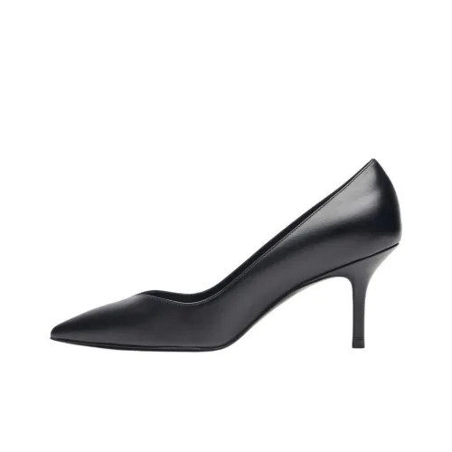 Stuart Weitzman/SW Eva 75 Slim Heel High Heels 7.5cm Women's Black