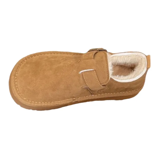 Yalu Home Slippers Khaki, Brown-1