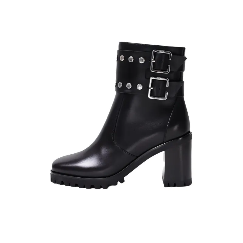 LONGCHAMP Ankle Boots Women's Black-0