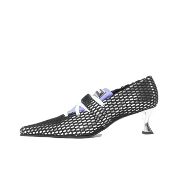 ANCUTA SARCA Slim Heel High Heels 6.5cm Women's Silver