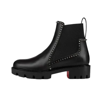 CL LUBOTING Ankle Length Chelsea Boots Women's Black