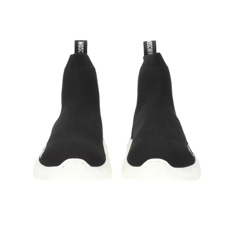 LOVE MOSCHINO Ankle Boots 4cm Women's Black-3