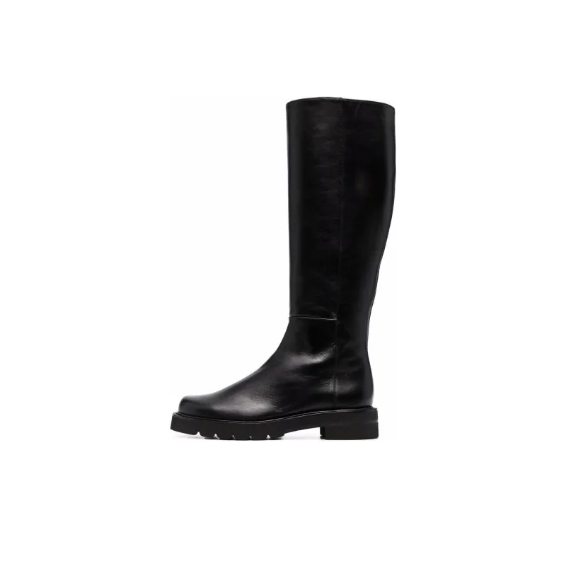 stuart weitzman Mila Lift Leather Knee Boots-0