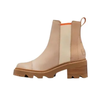 SOREL JOAN Short Chelsea Boots Women's Beige