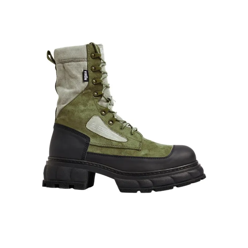 VIRÓN Ankle Boots Unisex Green-1
