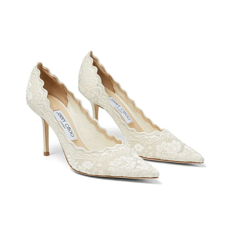 Jimmy Choo LOVE Slim Heel High Heels-2