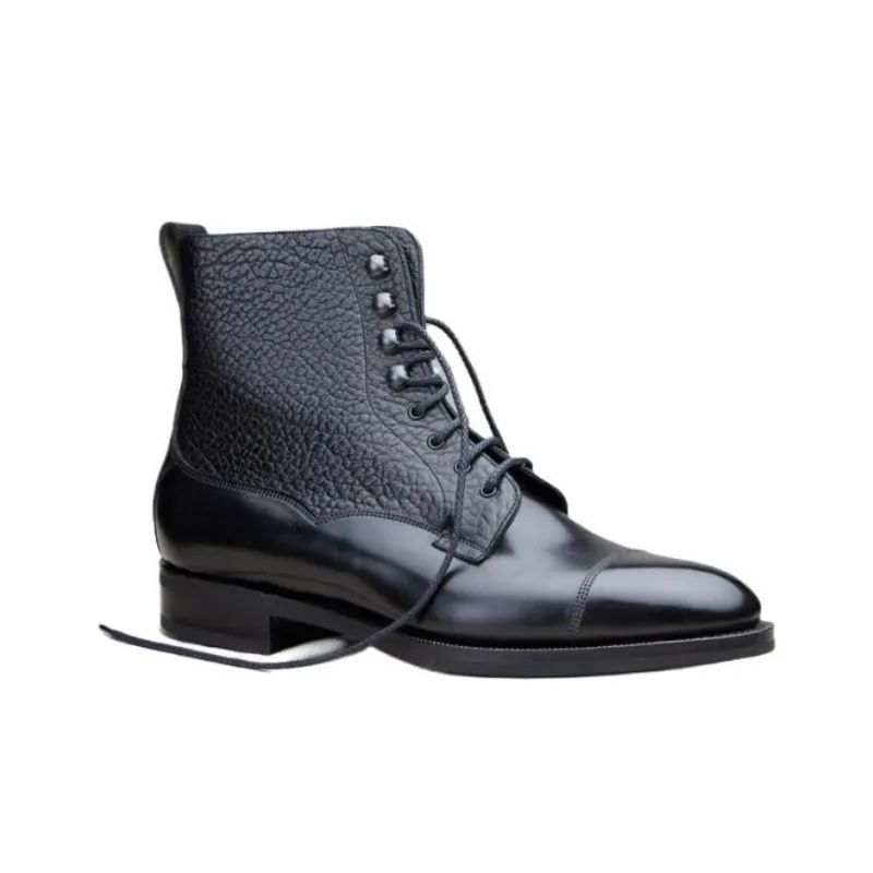 Edward Green Galway Ankle Boots Men's Black-2