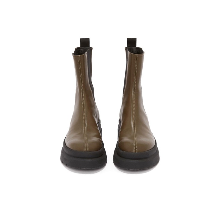 JW ANDERSON チェンティテルフツ ANW39002A16050 999 J.W.Anderson $885 New Ruffled Leather Pointy Toe Black Ankle