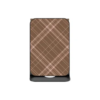 CASEBANG Plaid Collection Detachable Magnetic Card Holder Compatibility With All Collection Phone Stand Magnetic