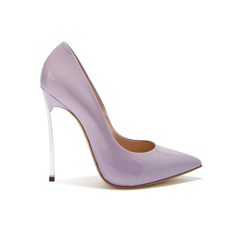 Casadei Blade Tiffany 110mm Leather Pumps-1