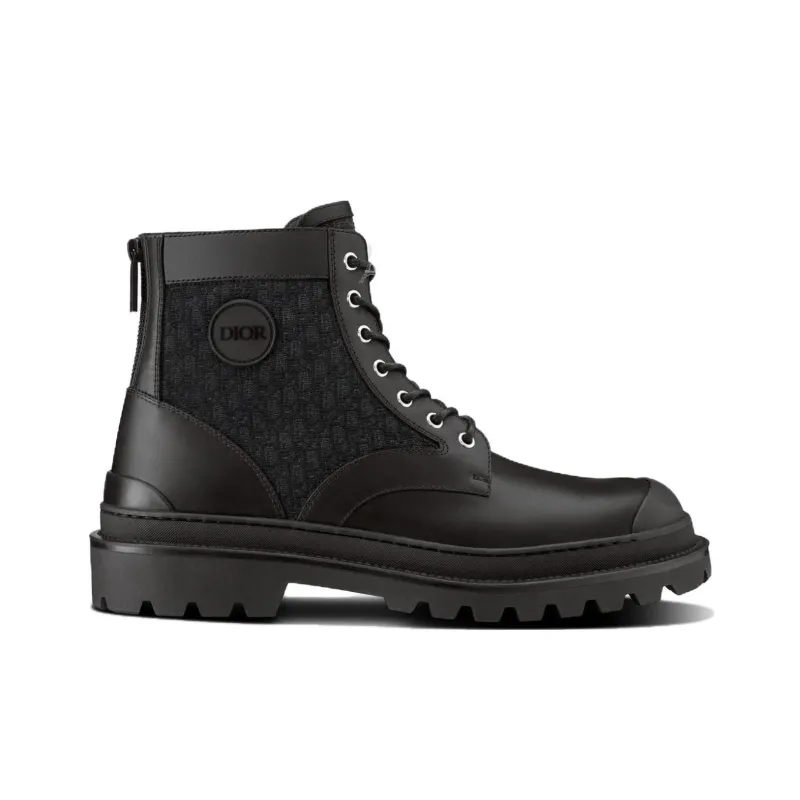 DIOR Explorer Ankle Boots Men's Black-1