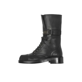 CHANEL Martin Boot Women's Black