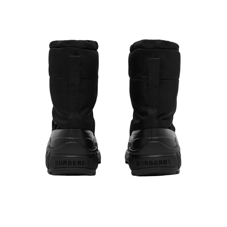 Burberry Arthur Puffy Ankle Boots Black-4