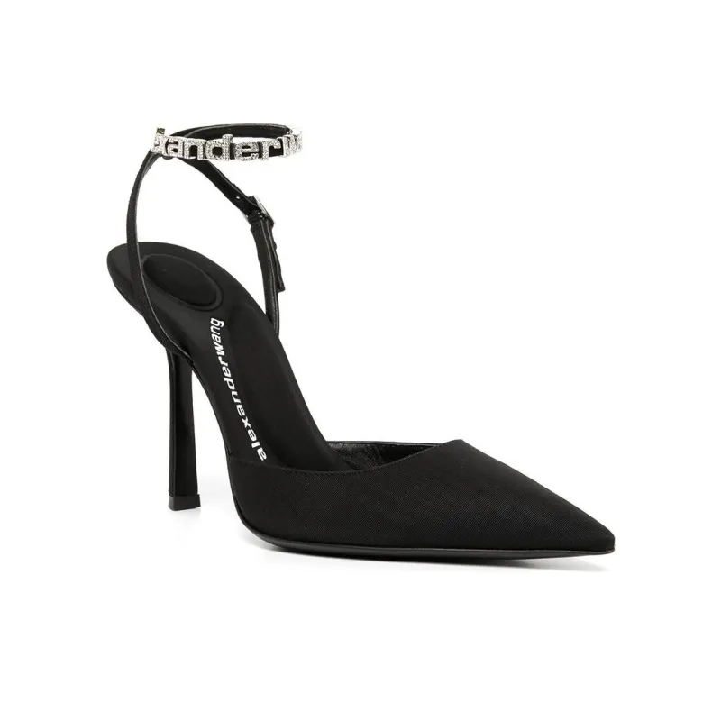 alexander wang Delphine Logo Strap Pumps-2