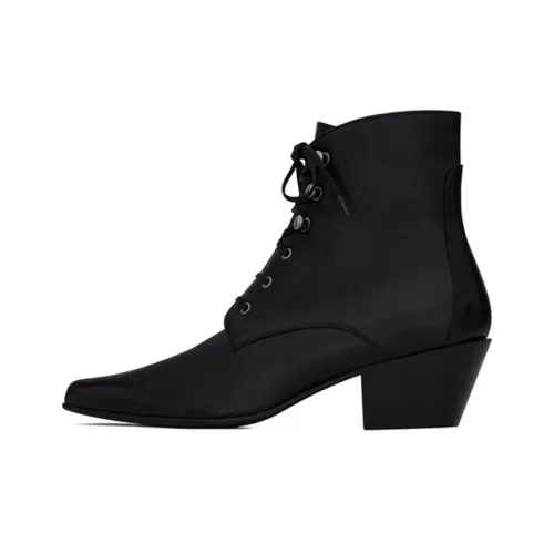 SAINT LAURENT Ankle Boots Women's Black