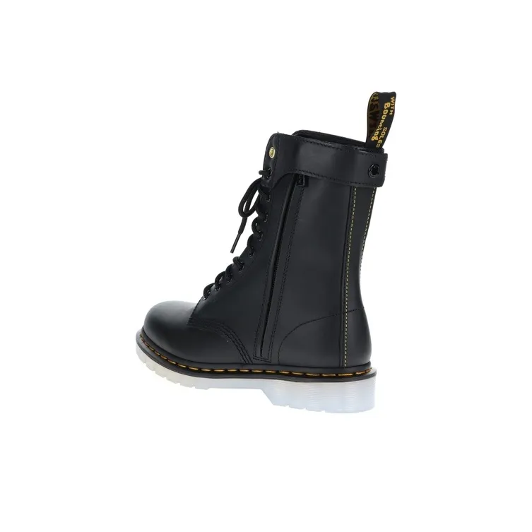 Yohji Yamamoto X Dr. Martens 10-Eye Side Gore Boots-3