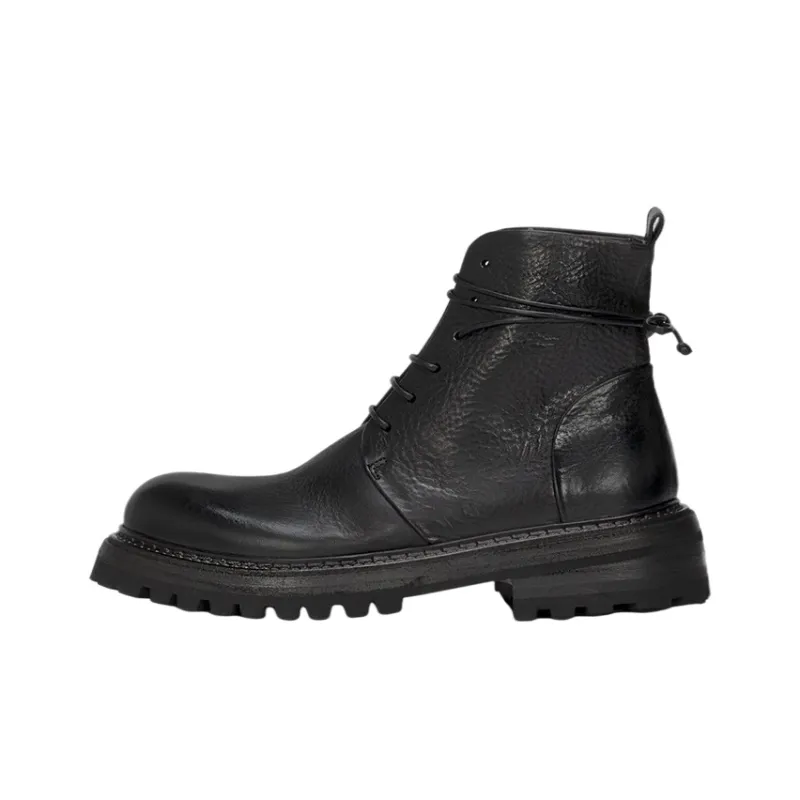 Marsèll Suede Lace-up Ankle Boots-0