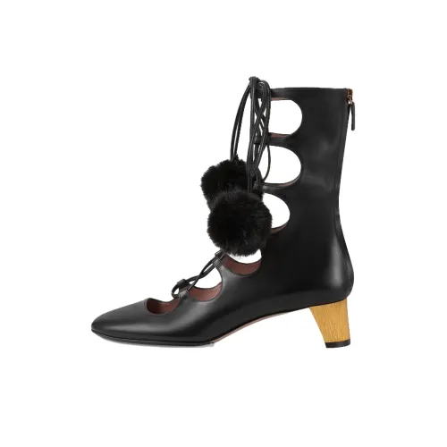 GUCCI 2015 Re-Edition Ankle Boots Women's Black