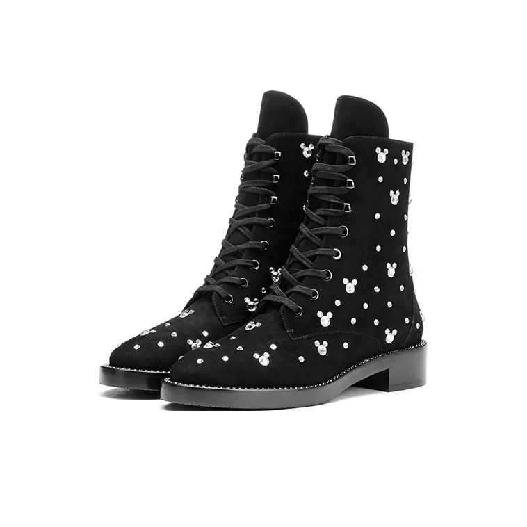 Disney X Stuart Weitzman Ankle Boots Women's Black-2