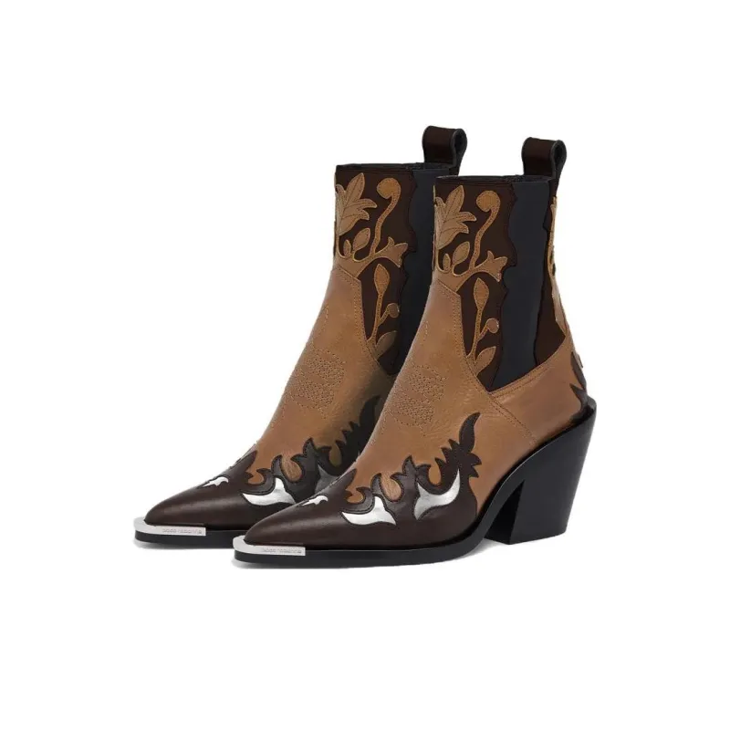Rabanne Santiag Cowboy Boots-2