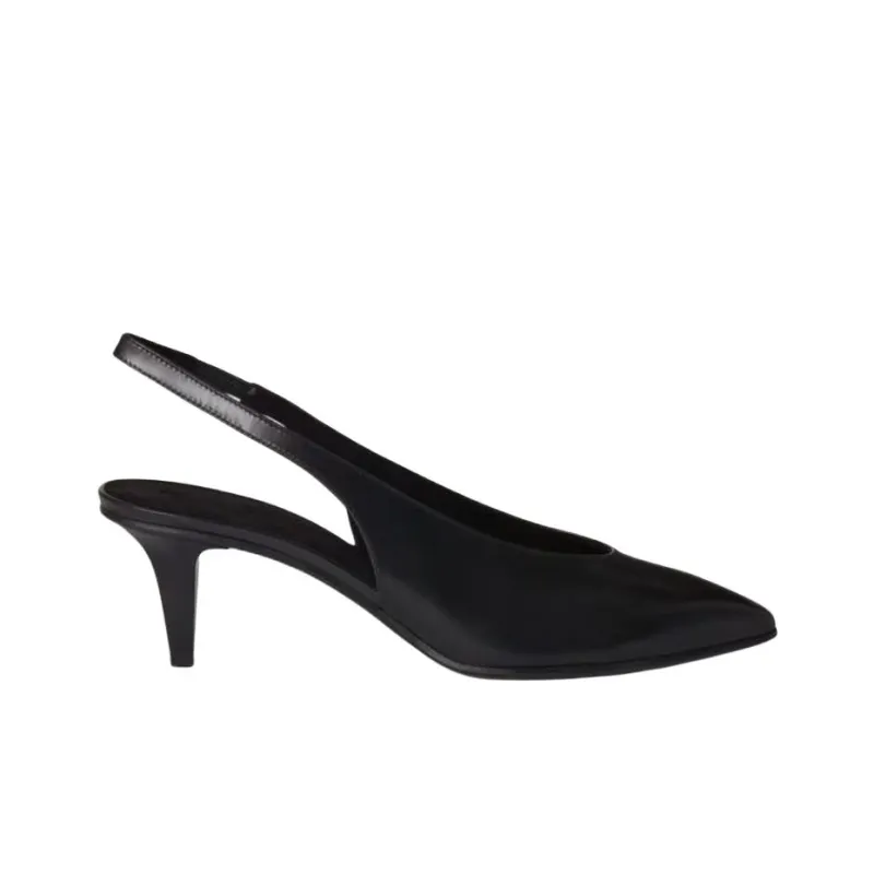Loro Piana Rebecca High Heels 5.5cm Women's Black-1