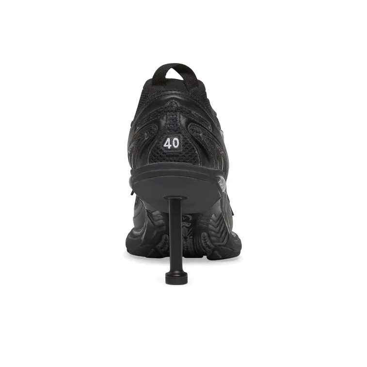 Balenciaga X Pander 80mm Sneaker Heels 'Black' Women's-3