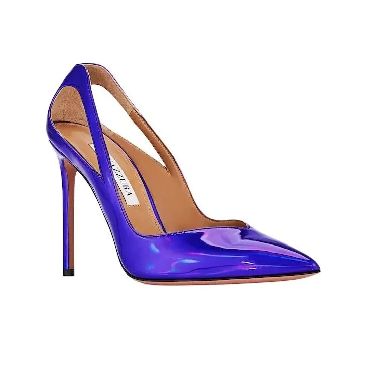 AQUAZZURA Slim Heel High Heels 10.5cm Women's Purple-2