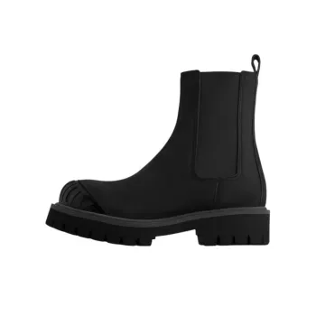 LOUIS VUITTON Lv Boot Short Chelsea Boots Men's Black
