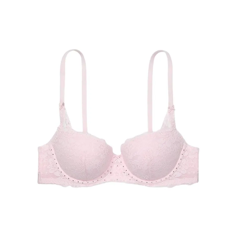 Victoria's Secret DATE PINK Bra Women's Pink-0