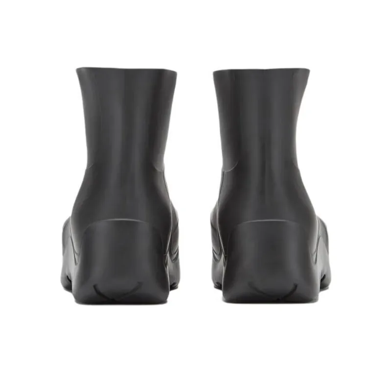 Bottega Veneta Puddle Rain Boots Ankle Boots Women's Black-5