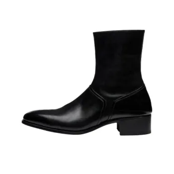 TOM FORD Ankle Boots 4cm Men's Black