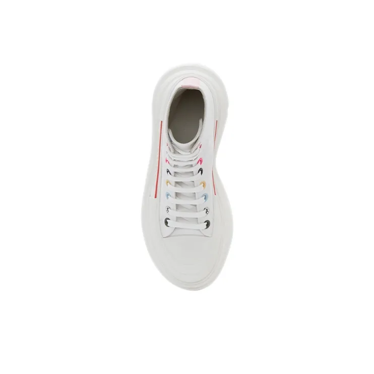 Alexander McQueen Tread Slick Boot White Multicolour Women's-4