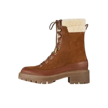 AQUAZZURA Very Cortina Ankle Boots Women's Brown