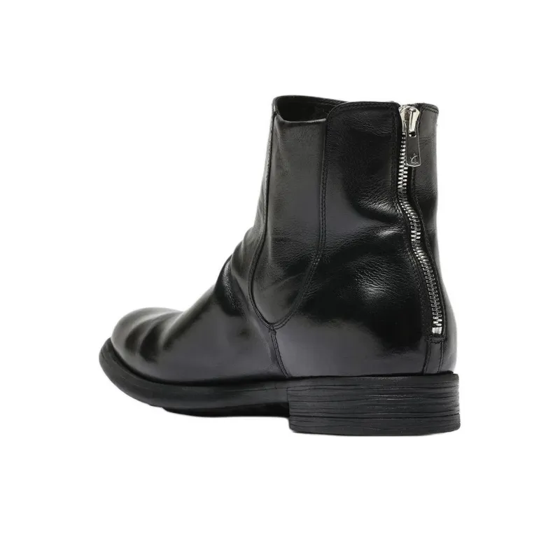 Officine Creative Zip-up Leather Ankle Boots-3