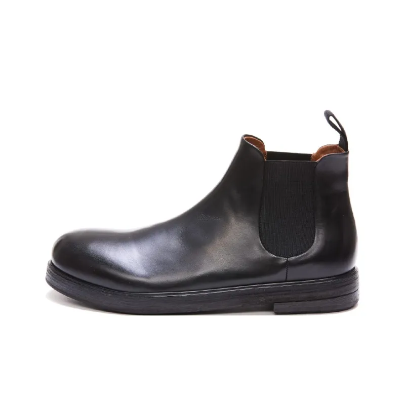 Marsèll Zucca Round Toe Chelsea Ankle Boots-0