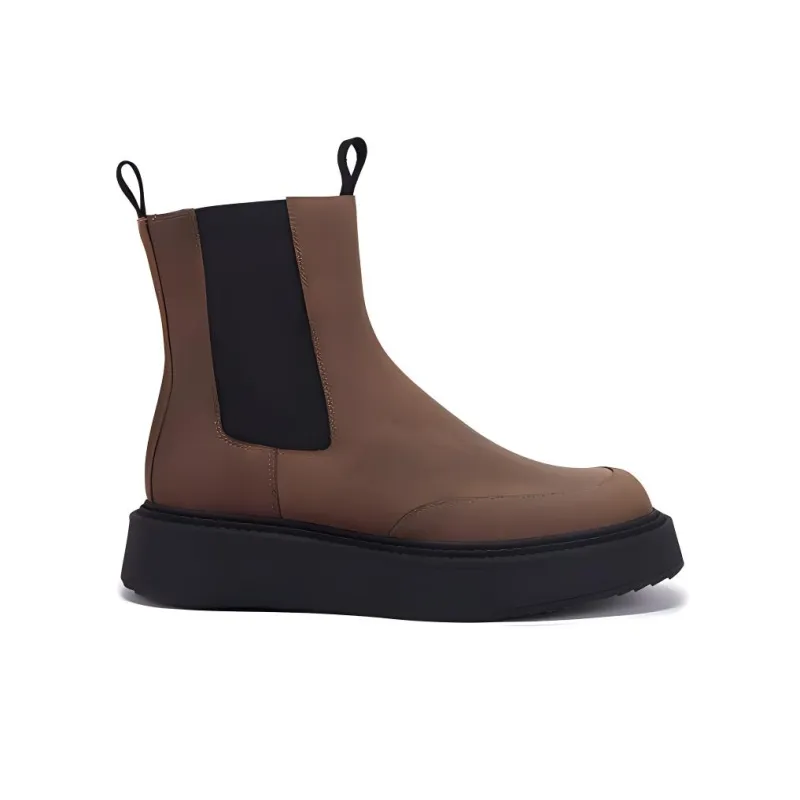 Short Sentence Biba Short Chelsea Boots 5cm Women's Brown-1