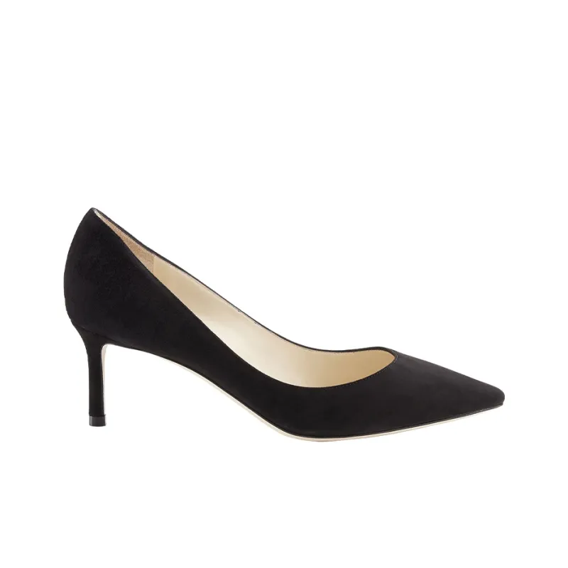 Jimmy Choo ROMY Slim Heel High Heels 6cm Women's Black-1