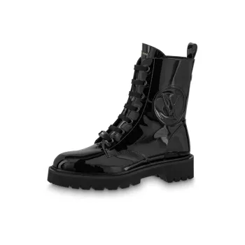 LOUIS VUITTON Territory Ankle Boots Women's Black