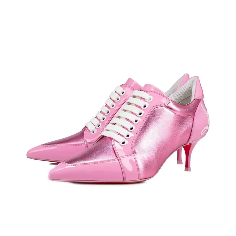 CL Slim Heel High Heels Women's Pink-2