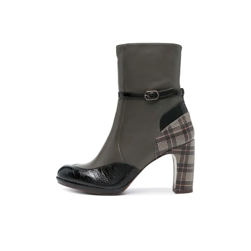 CHIE MIHARA Custor 100mm Leather Boots Women's-0