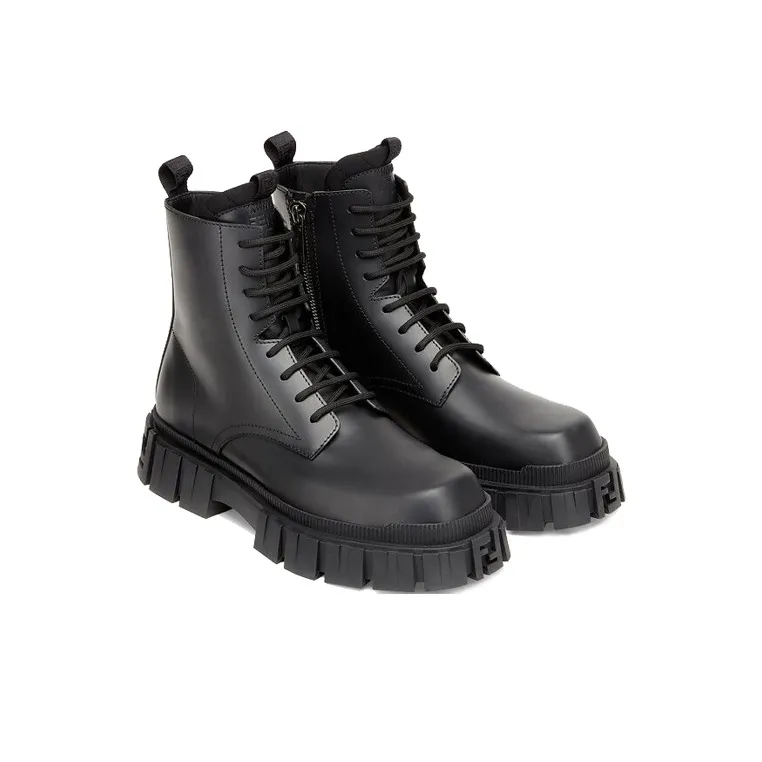 FENDI Fendi Force Martin Boot Men's Black-2