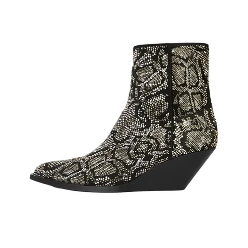 CELINE Ankle Boots Men Black