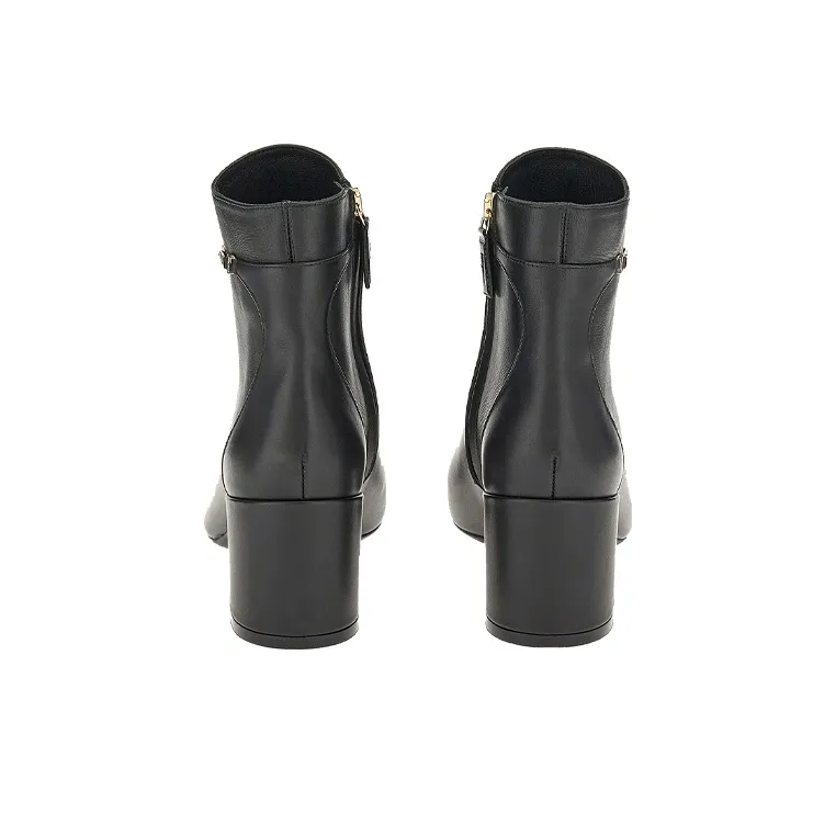 FERRAGAMO Vara Bow Strap 75mm Boots-4