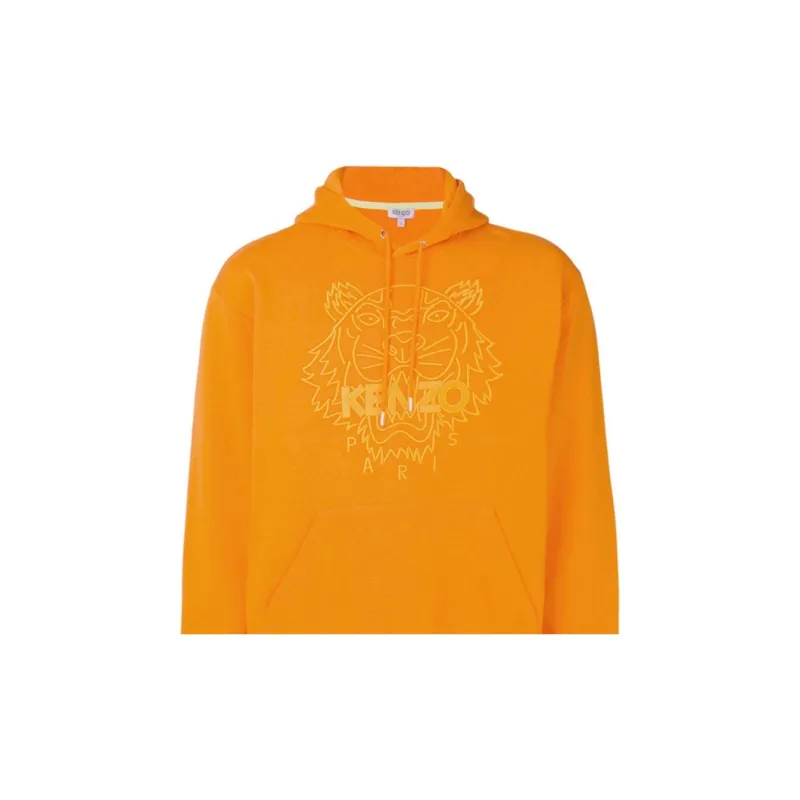 KENZO Sweatshirts Men Orange-4