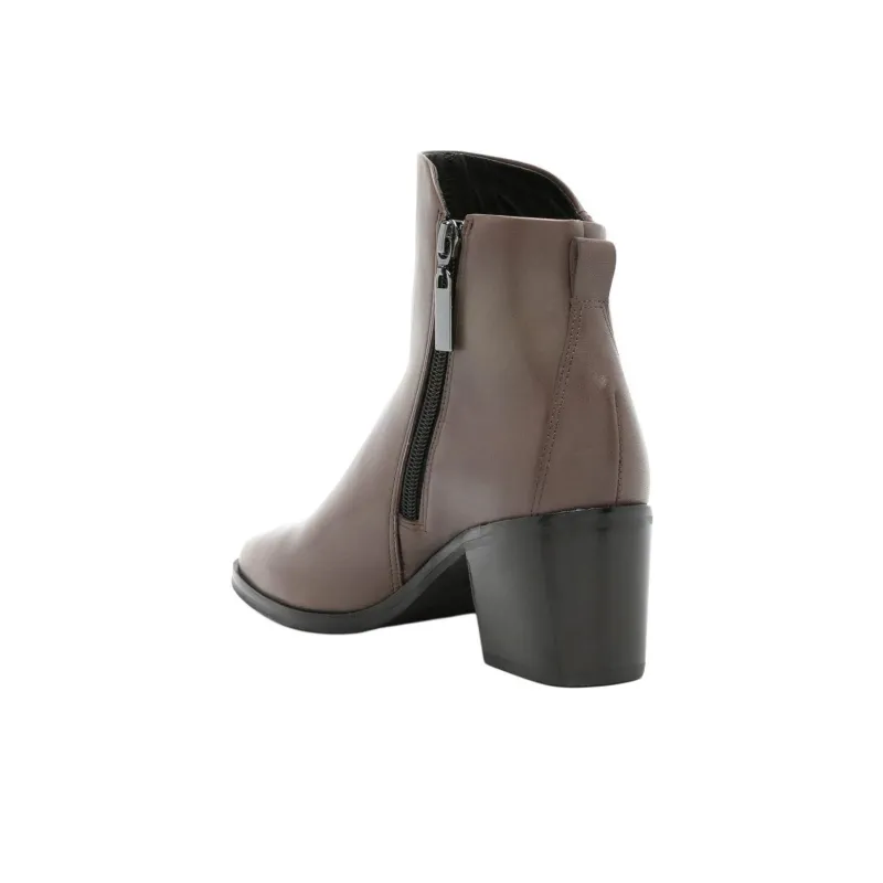 Sarah Chofakian Tilly Ankle Boots 4cm Women's Brown-3
