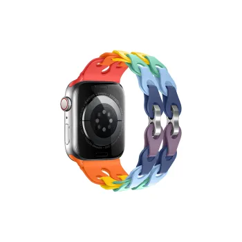 AOMN Watch Band Apple Compatibility Silicone Material